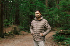 Men's Packable Down Jacket — Explore Magazine Edition