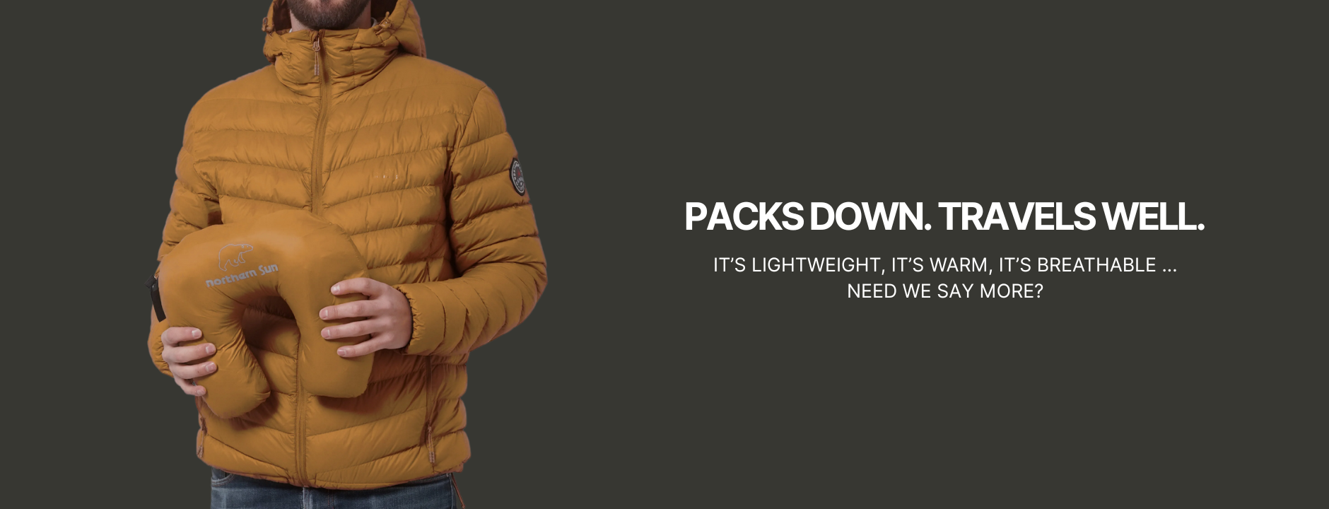 Lightweight Down Jacket (Packable)