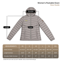 Women's Packable Down Jacket — Explore Magazine Edition